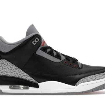 Jordan 3 "Black Cement"
